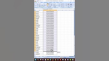 Save 1000 Contact in 1 Second in Phone #exceltricks