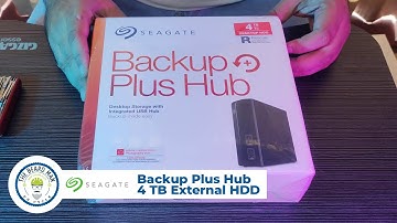 Best External Hard Disk for Mac / Macbook and PC - Seagate Backup Plus Hub 4TB
