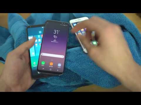 Samsung Galaxy S8 Coca Cola Test Vs IPhone 7 Vs LG G6