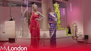 Offbeat Sari': hit London museum show shows how the ancient