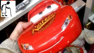 Two more Lightning McQueen toy cars