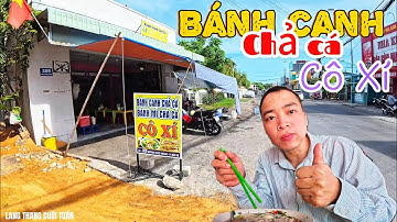 Bánh canh chả cá Cô Xí mũi né #mũiné #phanthiết #bìnhthuận