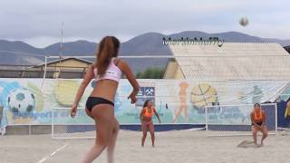 South American Womens Beach Volleyball