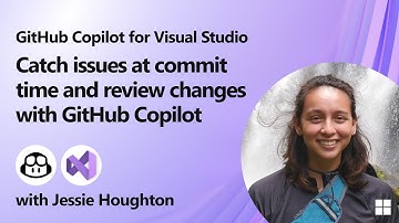Catch issues at commit time and review changes with GitHub Copilot