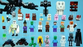 All LEGO Minecraft Mobs Collection | How to Get Every LEGO Minecraft Mob