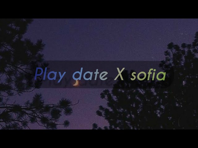 Play date X sofia clairo class=