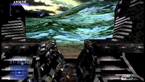 Syphon Filter 2. Glitch №2 with infinite health: flying Gabe.