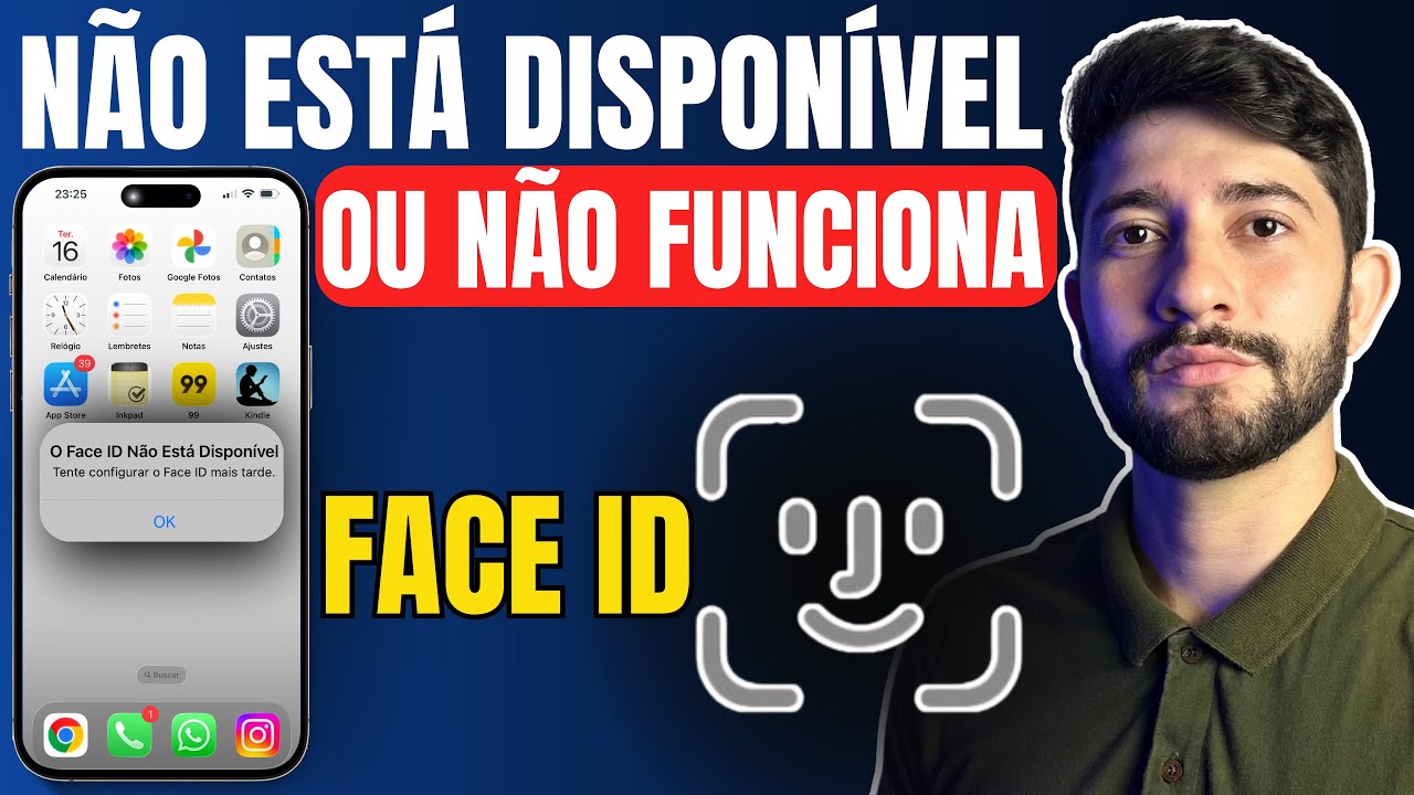 Face ID Não Está Disponível ou Não Funciona no iPhone? Resolva