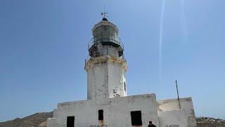 Armenistis Lighthouse walking your #travel #greece #mykonos #lighthouse