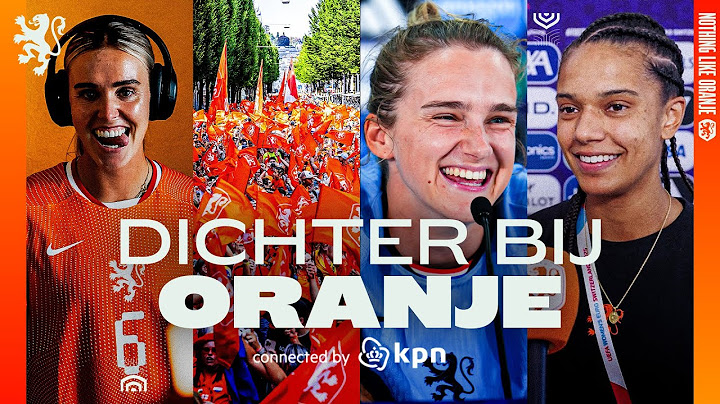 𝗗𝗶𝗰𝗵𝘁𝗲𝗿 𝗯𝗶𝗷 𝗢𝗿𝗮𝗻𝗷𝗲 🧡 | WALES - NEDERLAND ⚔️, ORANJE FANWALK 😍 & UEFA MEDIA DAY! 🎥🤪