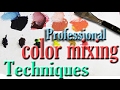Basic Oil Painting Mixing Techniques