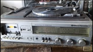 reparación equipo de sonido National Panasonic SG 1410H