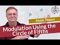 Modulation using the Circle of Fifths - Music Theory