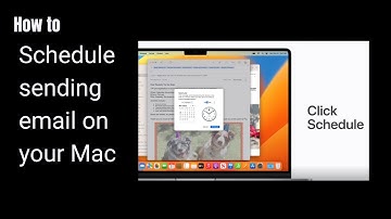 How to schedule an email in Mail on your Mac