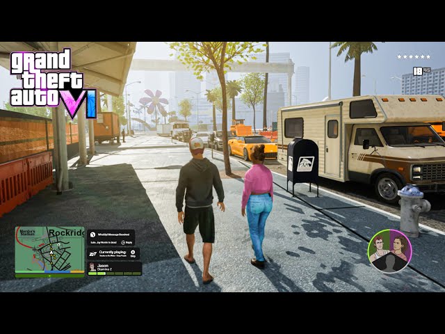 GTA 6 Leaks with Cheating and Romance (Jason & Lucia) 