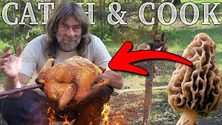 Rocky Mountain Chicken and Morel Mushroom Catch \& Cook