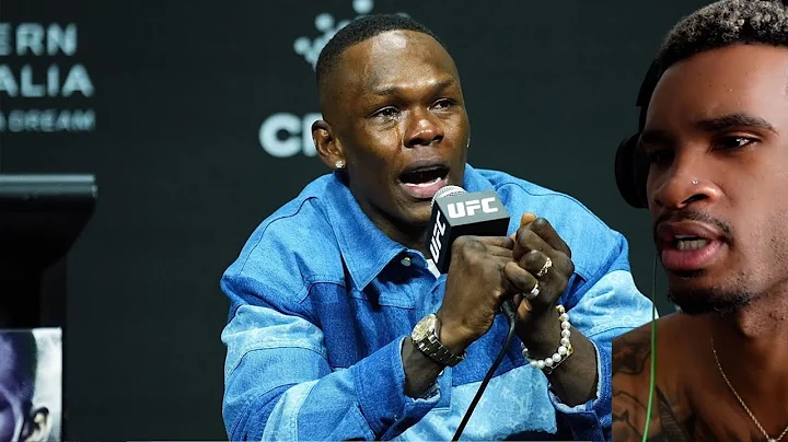 Israel Adesanya Bursts Into Tears In Explosive DDP Exchange At UFC 305 Presser REACTION