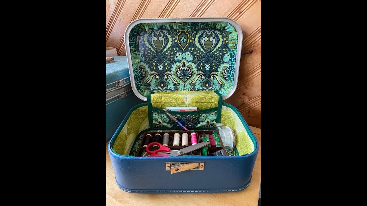 Relining Vintage Train Cases