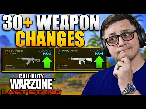 Huge Weapons Buffs & Nerfs in Warzone Season 5 Reloaded Patch Notes