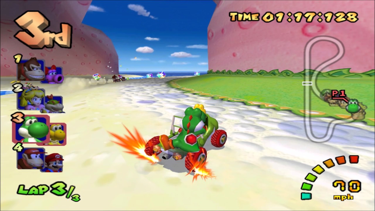 Mario Kart Double Dash 300cc Action Replay YouTube