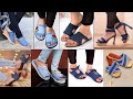 Give A Second Chance To Your Old Jeans... DiY FlipFlops/Sandal Making From Old Jeans - Summer Hacks