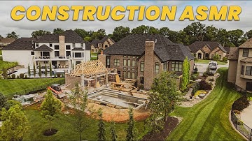 ULTIMATE POOL HOUSE BUILD Part 1 | Satisfying Construction ASMR | KBUILD Series