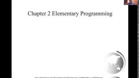 Daniel Liang Java Sections 2.1 and 2.2