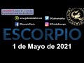 Horóscopo Diario - Escorpio - 1 de Mayo de 2021.