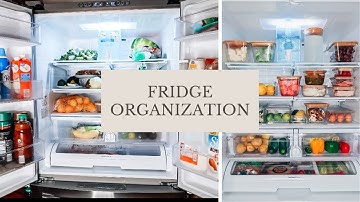 Fridge Organization/Organize My Fridge with Me!