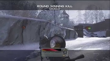 DOUBLE WRIST TWIST MW2 WALLBANG!