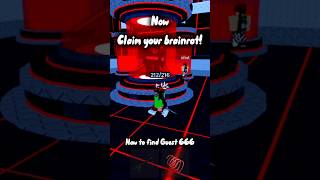 How to find guest 666 on roblox find the brainrot #findthebrainrot #roblox #helpful