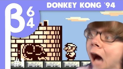[Beta64 Live] First Time Playing.. Donkey Kong 