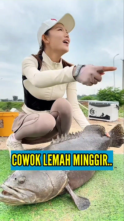 Cantik,sexy, pinter mancing #mancing #laut