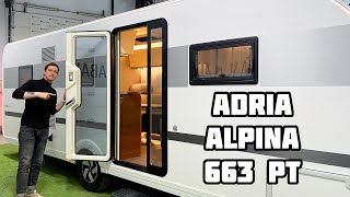 ПРИЦЕП С САМЫМ БОГАТЫМ ФУНКЦИОНАЛОМ / ADRIA ALPINA 663 PT (2022)