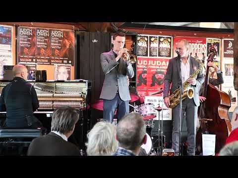 2018-09-15. Katalins Lördagsjazz med Klas Toresson & Hans Four.