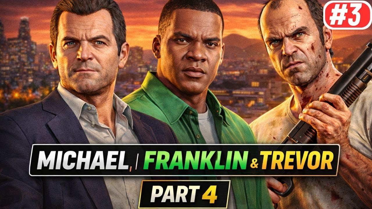 GTA 5 Full Story Gameplay Part 4 Michael Franklin Trevor No 