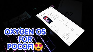 Oxygen OS 😍 Oneplus 6T UI In POCO F1