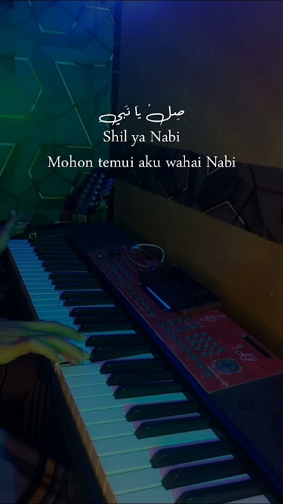 SHIL YA NABI #instrumental #keyboardmusic #sholawat #alma #shorts #shilyanabi #azzahir