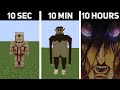 All titans in minecraft 10 hours 10 minutes 10 seconds