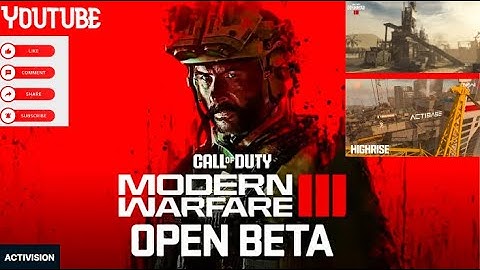 COD Modern Warfare III Open Beta - Rust and HighRise Epic Montage