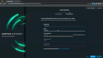 Cortex XDR - How-To Videos: Tenant Activation