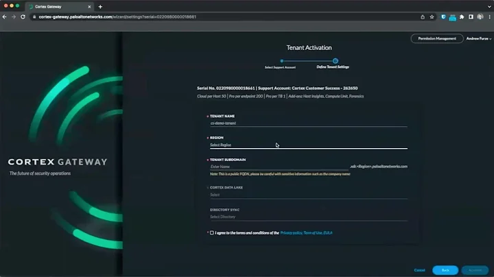 Cortex XDR - How-To Videos: Tenant Activation