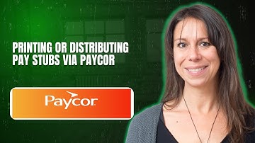 Printing or distributing pay stubs via Paycor