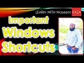 windows shortcuts #important #windows #shortcuts #keys