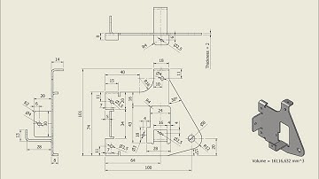 Tutorial Inventor - 624 SHEET METAL SM-013