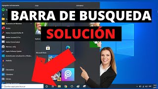 No Puedo Escribir En El Buscador De Windows 10  Barra De Busqueda No Funciona Solucin