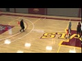 Increase Agility Using Iowa State’s Cone Shuffles! - Basketball 2015 #65