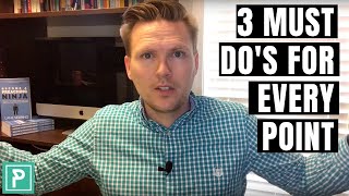 3 Must Do's for Every Point you Make in Your Sermons