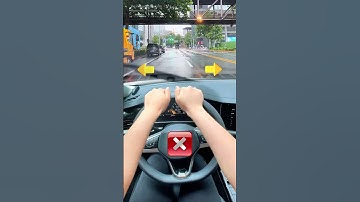Several wrong ways for novices to turn the steering wheel #driving #manual #automobile #cardriving