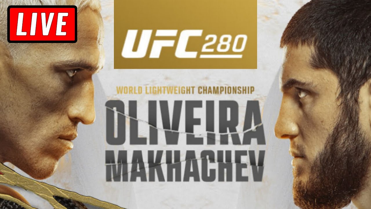 🔴 UFC 280 Live Stream - OLIVEIRA vs MAKHACHEV + STERLING vs DILLASHAW + YAN vs OMALLEY Watch Along